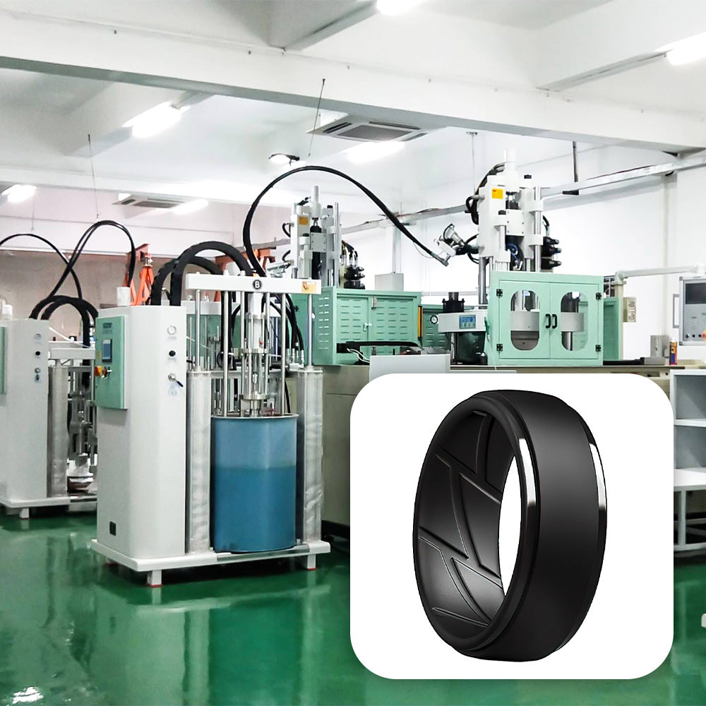 Silicone rings manufactured with precision and quality control