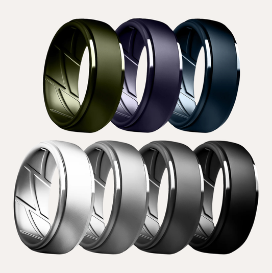 Aurora - 7-Silicone Rings