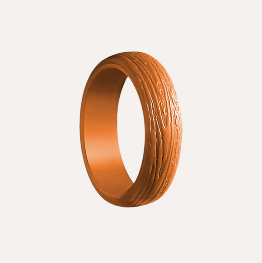 Amber - Orange Silicone Ring