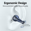 Bone Conduction Headphones Tws Earbuds Ear Clip Bluetooth 5.3 Touch Wireless Earphone In-Ear Bass Hifi Sports Headset