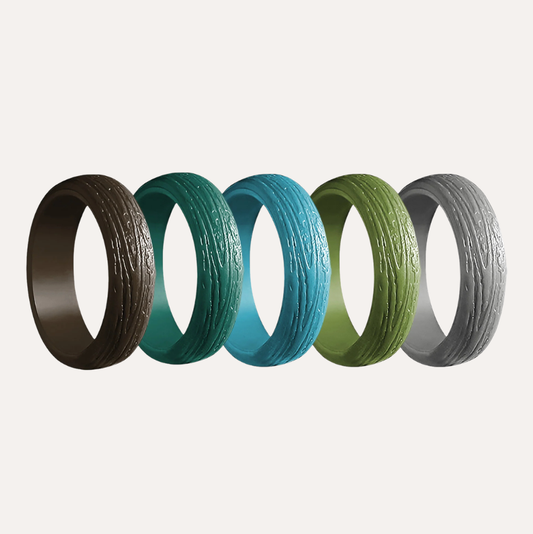 Ocean - 5-Silicone Rings