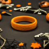 Silicone Rings – Single ORANGE, Tree Pattern – Women, Dersa