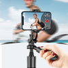 360 Auto Face Tracking Gimbal Ai Smart Gimbal Face Tracking Supporto per telefono automatico per smartphone Video Vlog Stabilizzatore live Treppiede 