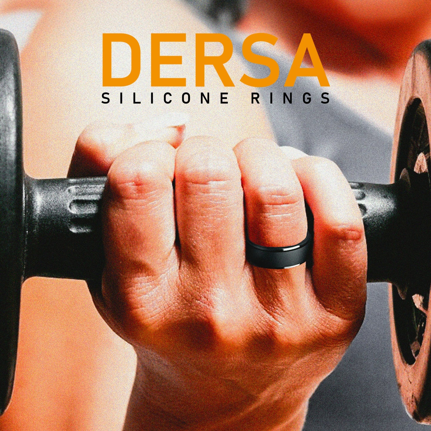 Silicone Rings 4-Pack – Unisex, Breathable, Flexible, Multicolor | Dersa
