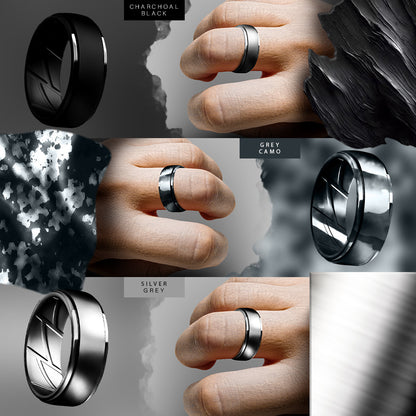 Unboxing Dersa silicone rings with elegant packaging