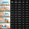 Size guide for choosing the correct silicone ring for your finger